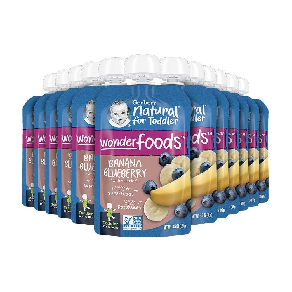 Gerber baby hot sale food ounces