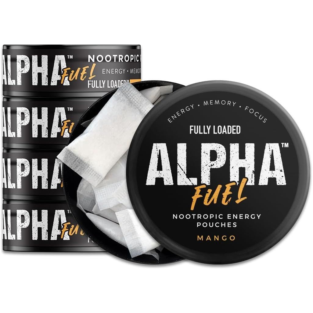 Fully Loaded Alpha Fuel Nootropic Pouches (Mango Fuel) - 5 cans – Whlsome