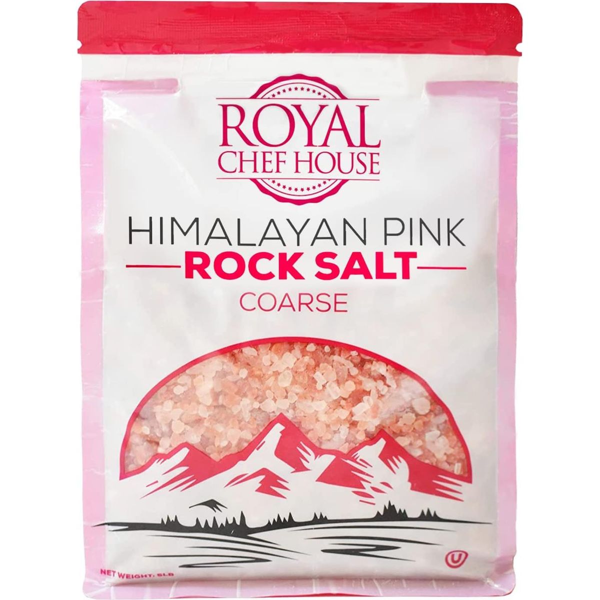 The Spice Lab Himalayan Salt - Coarse 2.2 Lb / 1 Kilo - Pink Himalayan Salt  is Nutrient and Mineral Dense for Health - Gourmet Pure Crystal - Kosher 