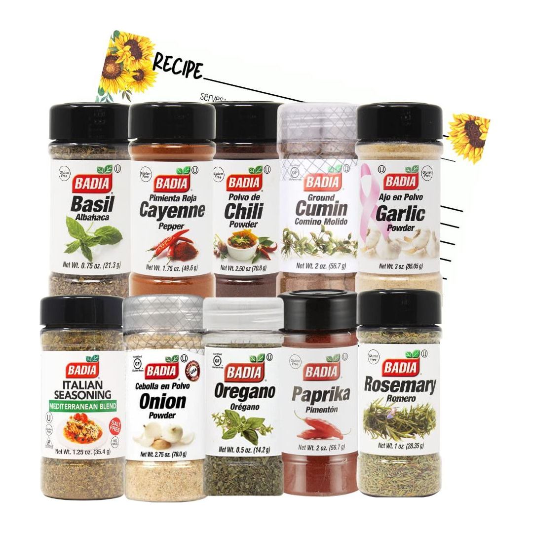 iSpice Seasoning Starter Spice Set with Spices Included Cooking Gifts  Spices and Seasonings Sets, Home Basic Spice Set | Chef Grade (Pack of 12  Spices