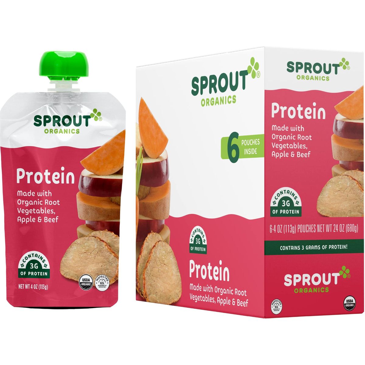 Sprout deals food pouches