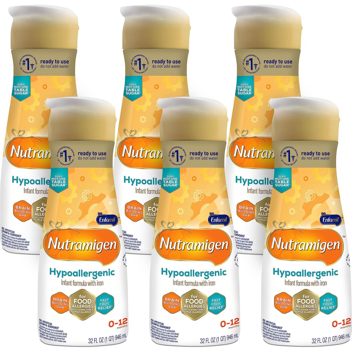 Nutramigen hypoallergenic infant formula ready hot sale to use