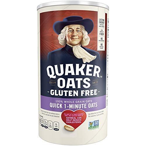 Quaker Old Fashioned Rolled Oats, Non GMO Project Verified, Two 64oz Bags  in Box, 90 Servings, 4 Pound (Pack of 2)