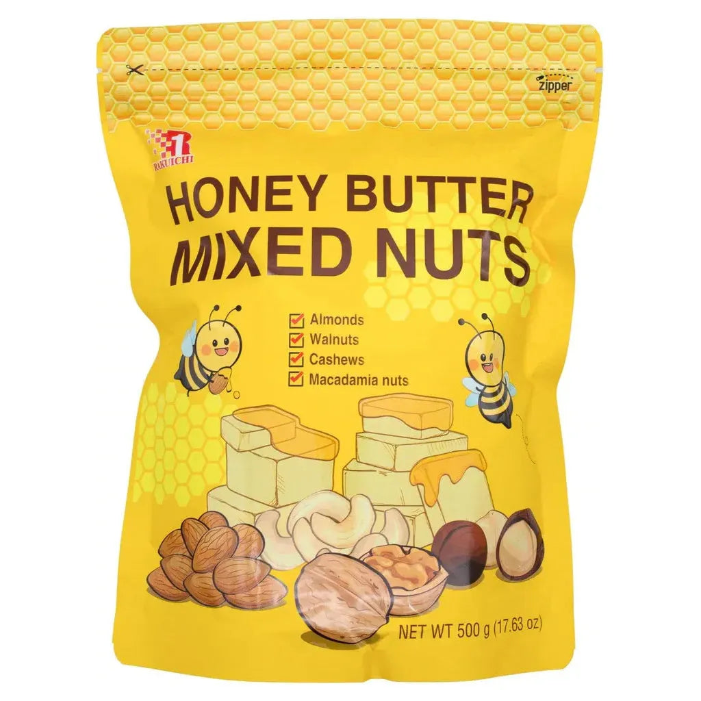 Honey Butter Mixed Nuts(500g) – Whlsome