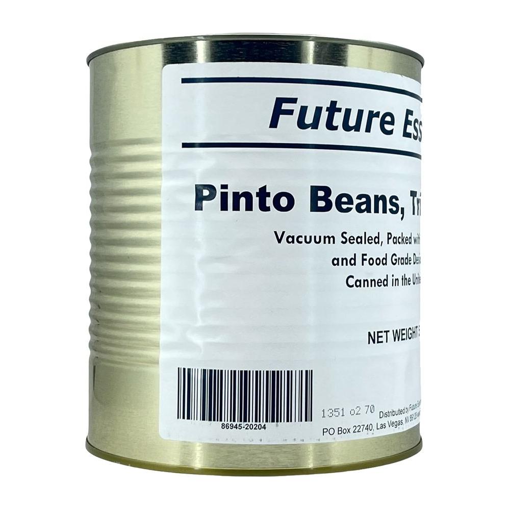 1 Can of Future Essentials Pinto Beans Dried 10 Can 5 lbs Net Weight - Whlsome - Canned Beans