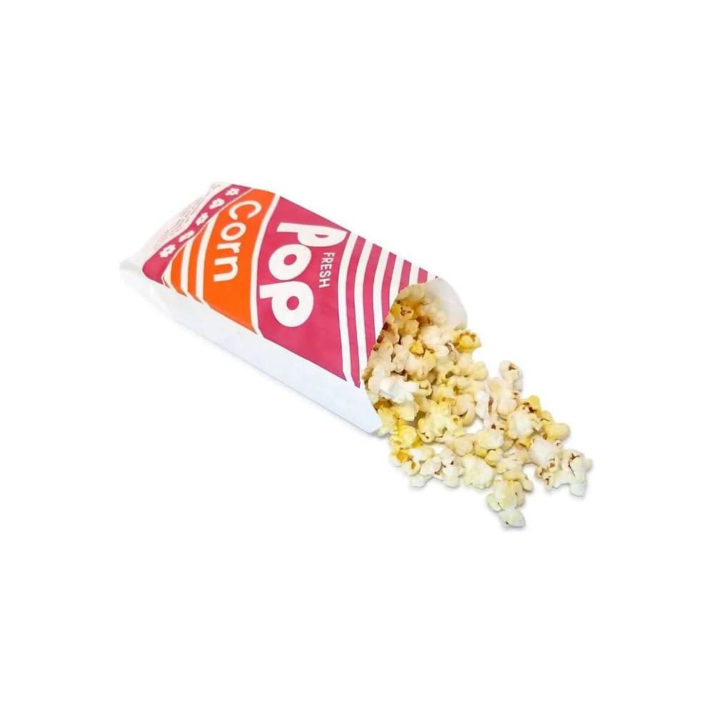 1 Oz Popcorn Bags Pack of 125 Count - Whlsome - Popcorn