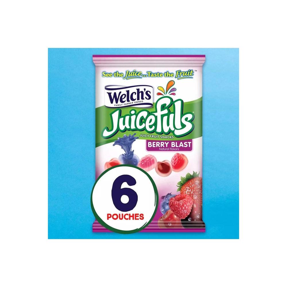 1 oz WELCH&#39;S Juicefuls Berry Blast 6ct - Whlsome - Snacks