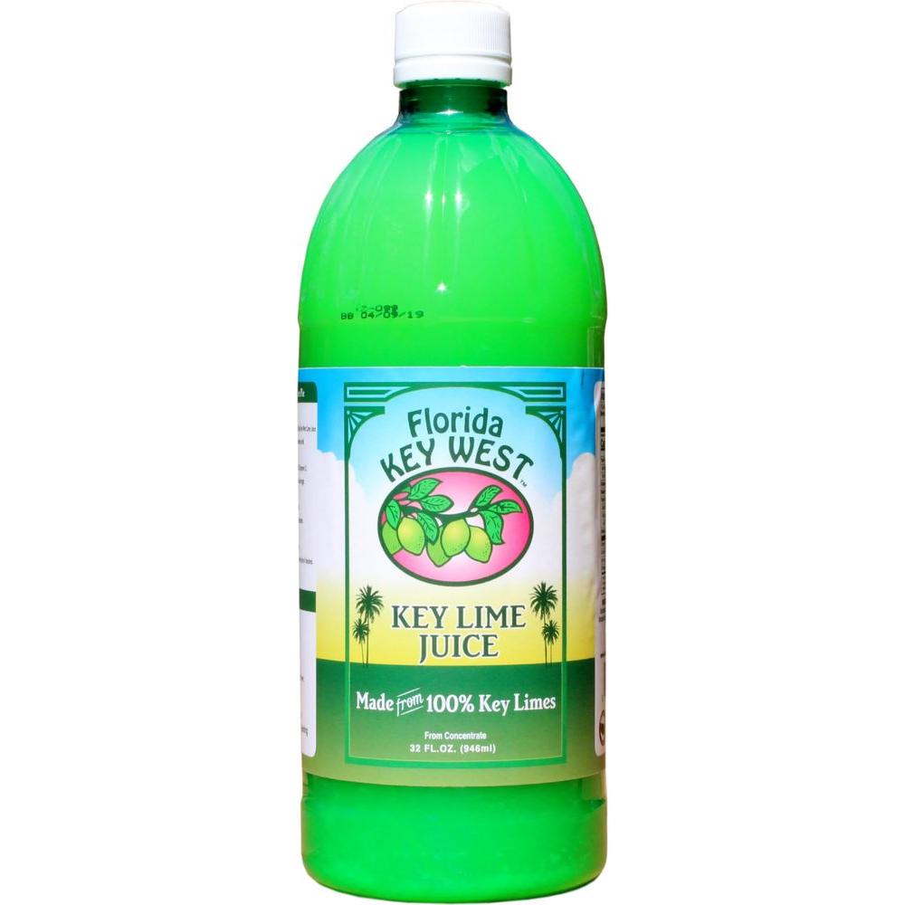 100 Authentic Key Lime Juice 32oz - Whlsome - Fruit Juices