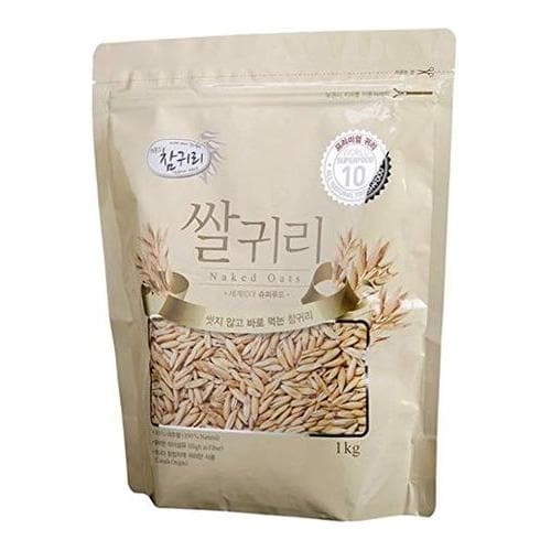 100 Natural Naked Whole Oats 1Kg 1 Pack - Whlsome - Cereal