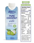 100 Natural Pure Coconut Water Not From Concentrate Drink with No Added Sugar Replenishes Essential Vitamins and Electrolytes for Superior Hydration 338 Fl Oz Cartons 6Pack by Boho Chax - Whlsome - Coconut Water