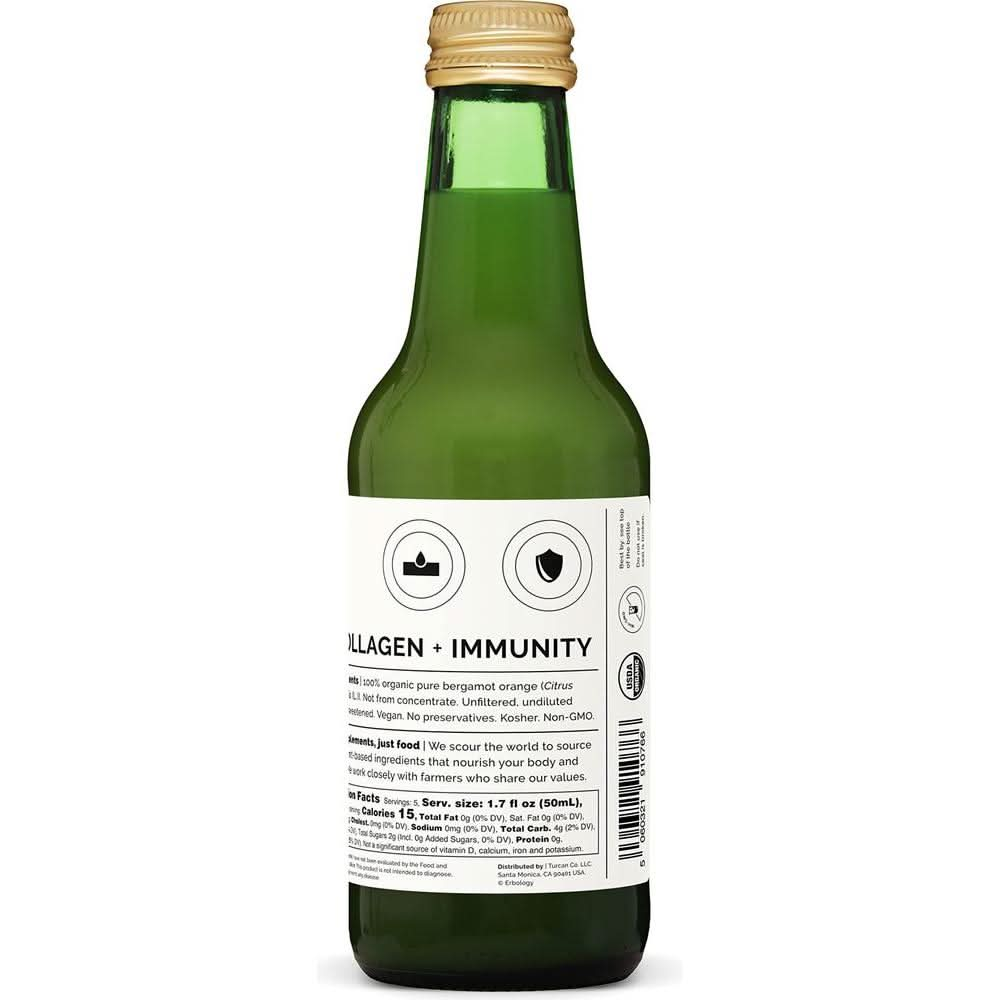 100 Organic Bergamot Juice 85 fl oz Supports Immunity and Collagen Production Rich in Vitamin C and Bioactive Flavonoids Straight from Farm in Italy Undiluted No Added Sugar NonGMO - Whlsome - Fruit Juices