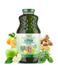 100 Organic Green Detox Juice Drink by Pure Anatolia Boost Immunity Enhance your Health USDA Organic Gluten Free Vegan Glass Bottle of 32 fl oz - Whlsome - Grocery (Other)