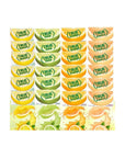 100 Pack 25 Each True Crystalized Packets Variety Box Packaged by BOLT BOX Lemon Lime Orange Grapefruit OnTheGo Powdered Drink Mix Water Enhancer Variety Pack Zero Calorie Unsweetened Water Flavoring 100 pack 6 Straws - Whlsome - Drinks & Beverages