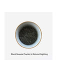 100 Pure Black Sesame Powder Low Temp Roasted No Sugar HALAL 500g176oztin - Whlsome - Beverages