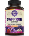 100% Pure Saffron Extract - Metabolism Booster & Natural Appetite Suppressant for Weight Loss. Saffron Mood Enhancer for Women & Men, Natural Diet Pills for Women & Men. USA Made, 90 Servings. - Whlsome - Appetite Suppressants