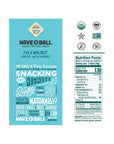 100% RAW Fig & Walnut Balls (6 - Pack) - Have A Ball (6 x 9 Balls) - Whole Food Energy Snacks | NO Added Sugars or Preservatives | NON - GMO, VEGAN, GF & Kosher - Whlsome - Snacks