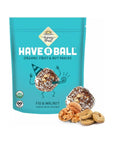 100% RAW Fig & Walnut Balls (6 - Pack) - Have A Ball (6 x 9 Balls) - Whole Food Energy Snacks | NO Added Sugars or Preservatives | NON - GMO, VEGAN, GF & Kosher - Whlsome - Snacks