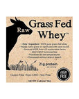 100% Raw Grass Fed Whey - Happy Healthy Cows, COLD PROCESSED Undenatured Protein Powder, GMO - Free + rBGH Free + Soy Free + Gluten Free, Unflavored, Unsweetened (5 LB BULK, 90 Serve) - Whlsome - Whey Protein