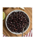 1000 SPRINGS MILL 25lb Bulk Bucket Organic Black Beans Used for Soups Salads Chili Dips or Various Breakfast Dishes Bulk Dry Black Beans Resealable Bag Vegan Friendly - Whlsome - Canned Beans