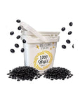 1000 SPRINGS MILL 25lb Bulk Bucket Organic Black Beans Used for Soups Salads Chili Dips or Various Breakfast Dishes Bulk Dry Black Beans Resealable Bag Vegan Friendly - Whlsome - Canned Beans