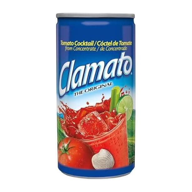 12 PACK Clamato Cocktail Tomato 75 oz cans Sold by Cosmos Candy - Whlsome - Vegetable Juices