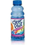 12 Pack Clear Fruit Water 20 Ounce Bottles Non Carbonated Water Beverage Fruit Punch - Whlsome - Drinking Water