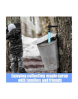 12 Sets Maple Syrup Tree Tapping Kit Maple Sugaring Starter Kit 12 Taps 12 2ft Maple Syrup Collecting Pipes Maple Syrup Tapping Kit for Maple Syrup Sap Collection - Whlsome - Grocery (Other)