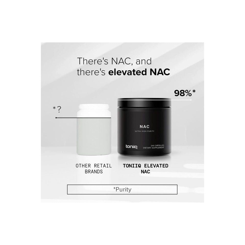 1300mg NAC Supplement N - Acetyl Cysteine - 4 Month Supply - Min. 98%+ Tested Purity - Ultra High Strength Bioavailable NAC Cysteine Supplement - 240 Vegetarian N Acetyl Cysteine Capsules - Lab Tested TQ - Whlsome - Vitamins & Supplements