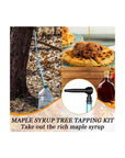 15 Pcs Maple Syrup Tapping Kit Includes 50 Feet Maple Syrup Taps Vacuum Tubing Lines Maple Syrup Tree Tapping Tubing Line 10 Maple Tree Taps 4 Maple Syrup Filter for Maple Syrup Collection Supplies - Whlsome - Maple Syrup