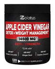 16 in 1 Apple Cider Vinegar Capsules, Equivalent to 14500mg - Whlsome - Detox & Cleanse