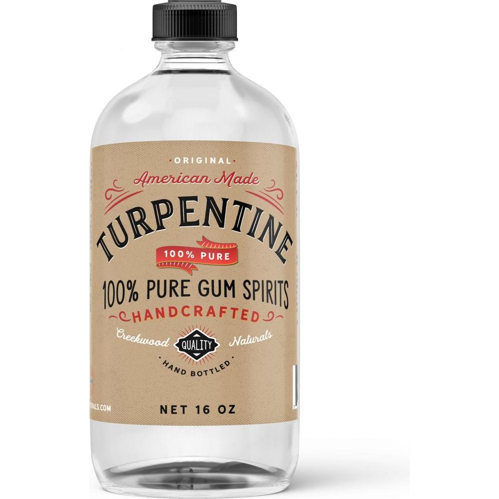 16 Oz 100 Pure Gum Spirits of Turpentine Can - Whlsome - Chewing & Bubble Gum