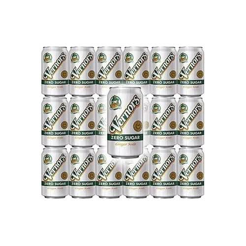 18 Pack BGM Diet Ginger Soda Pack of 18 - Whlsome - Drinks & Beverages