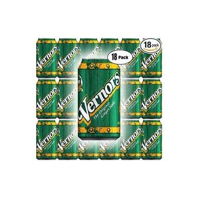 18 Pack BGM Ginger Soda Pack of 18 - Whlsome - Drinks & Beverages