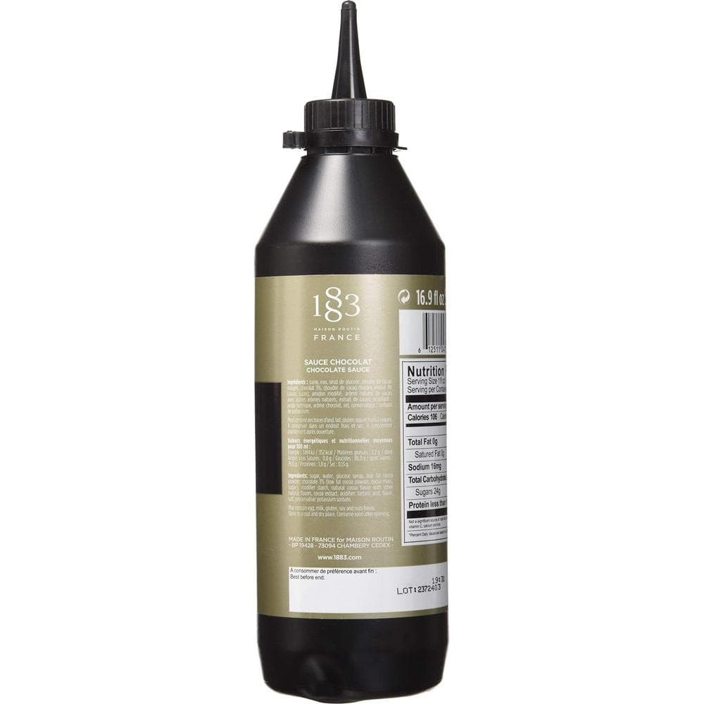 1883 Chocolate Sauce 500Ml Weight 650 G - Whlsome - Sauces & Dips