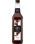 1883 Chocolate Syrup Flavored Syrup for Hot Iced Beverages GlutenFree Vegan NonGMO Kosher PreservativeFree Made in France Plastic Bottle 1 Liter 338 Fl Oz - Whlsome - Grocery (Other)