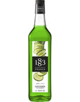 1883 Cucumber Syrup Flavored Syrup for Hot Iced Beverages GlutenFree Vegan NonGMO Kosher PreservativeFree Made in France Glass Bottle 1 Liter 338 Fl Oz - Whlsome - Grocery (Other)