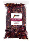 1lb Dried Hibiscus Flowers perfect for Tea and Mexican Agua Fresca Flor de Jamaica Whole Flowers and Petals by 1400s Spices - Whlsome - TEA