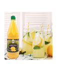 2 Pack 100 Lemon Juice Freshly Squeezed NO Added Water 338oz Not From Concentrate Appx 40 Freshly Squeezed Lemons in Each Bottle Kosher Food Best Select - Whlsome - Fruit Juices