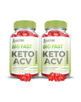 (2 Pack) Bio Fast Keto ACV Gummies Biofast - 120 Gummies - Whlsome - Detox & Cleanse