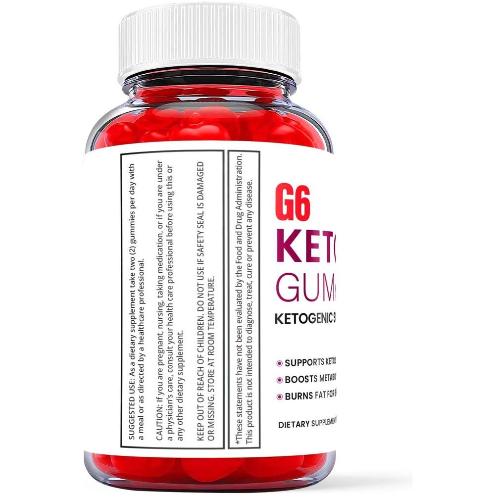 (2 Pack) G6 Keto Gummies - Official Formula, Vegan - G6 Keto ACV Gummies, G6 Keto Gummies, Pro Fast Keto ACV Gummy S G6 ACV with Apple Cider Vinegar, Vitamin B12 (120 Gummies) - Whlsome - Detox & Cleanse