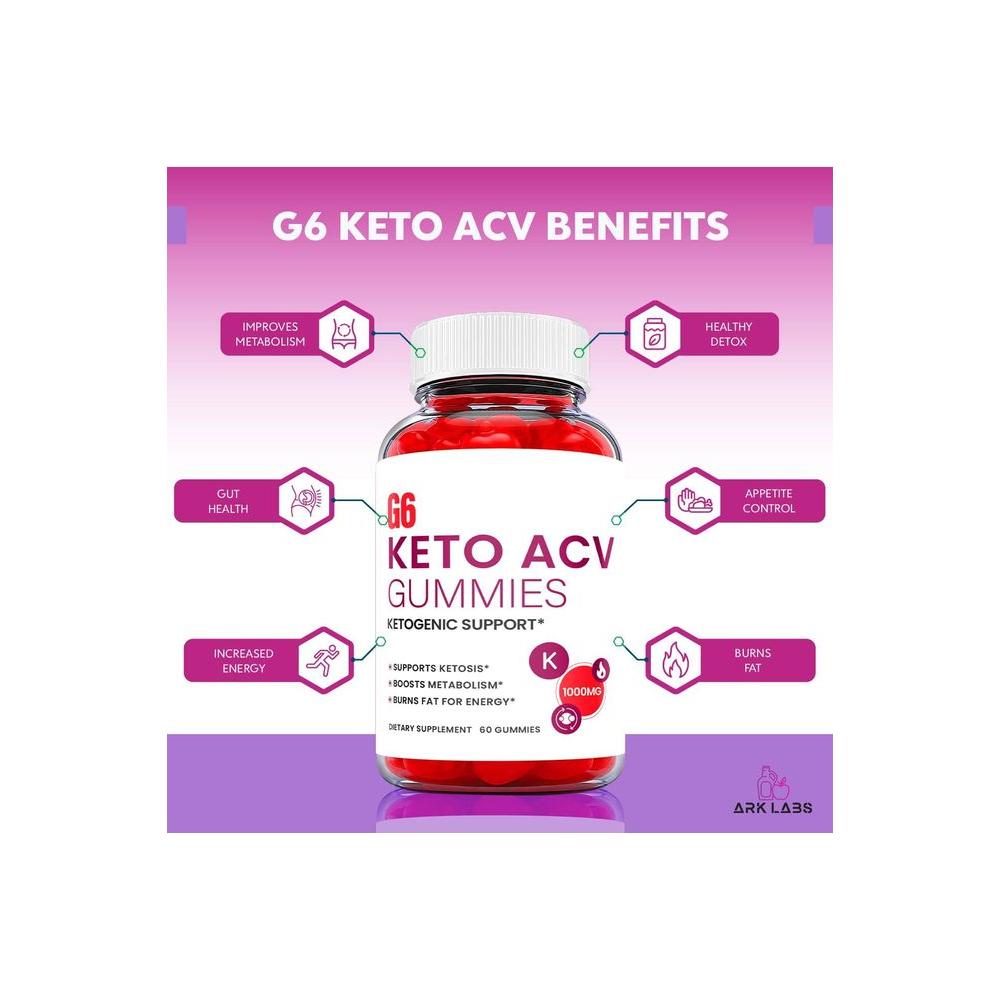 (2 Pack) G6 Keto Gummies - Official Formula, Vegan - G6 Keto ACV Gummies, G6 Keto Gummies, Pro Fast Keto ACV Gummy S G6 ACV with Apple Cider Vinegar, Vitamin B12 (120 Gummies) - Whlsome - Detox &amp; Cleanse