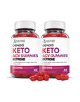 (2 Pack) Genesis Keto ACV Gummies Extreme Formula 2000MG Vegan Non GMO with Pomegranate Juice Beet Root B12 120 Gummys - Whlsome - Detox & Cleanse