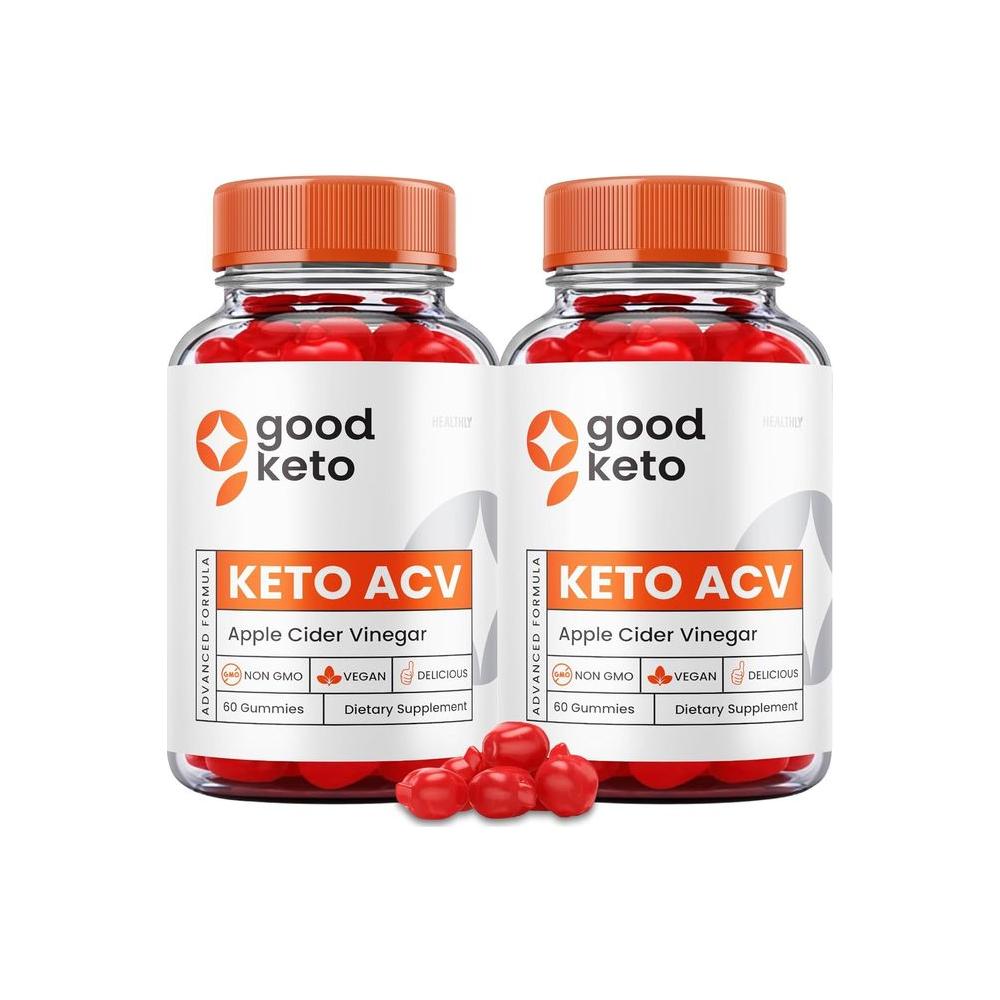 (2 Pack) Good Keto Acv Gummies - Official Formula - Whlsome - Detox &amp; Cleanse