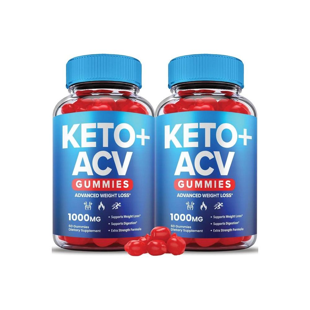 (2 Pack) Keto ACV Gummies Advanced Weight Loss, Acv Keto Gummies, Keto ACV Gummies Keto Gummies Plus ACV Detox Apple Fat Cider Cleanse - Vegan Apple Cider Vinegar Supplement Fast Women (120 Gummies) - Whlsome - Detox &amp; Cleanse