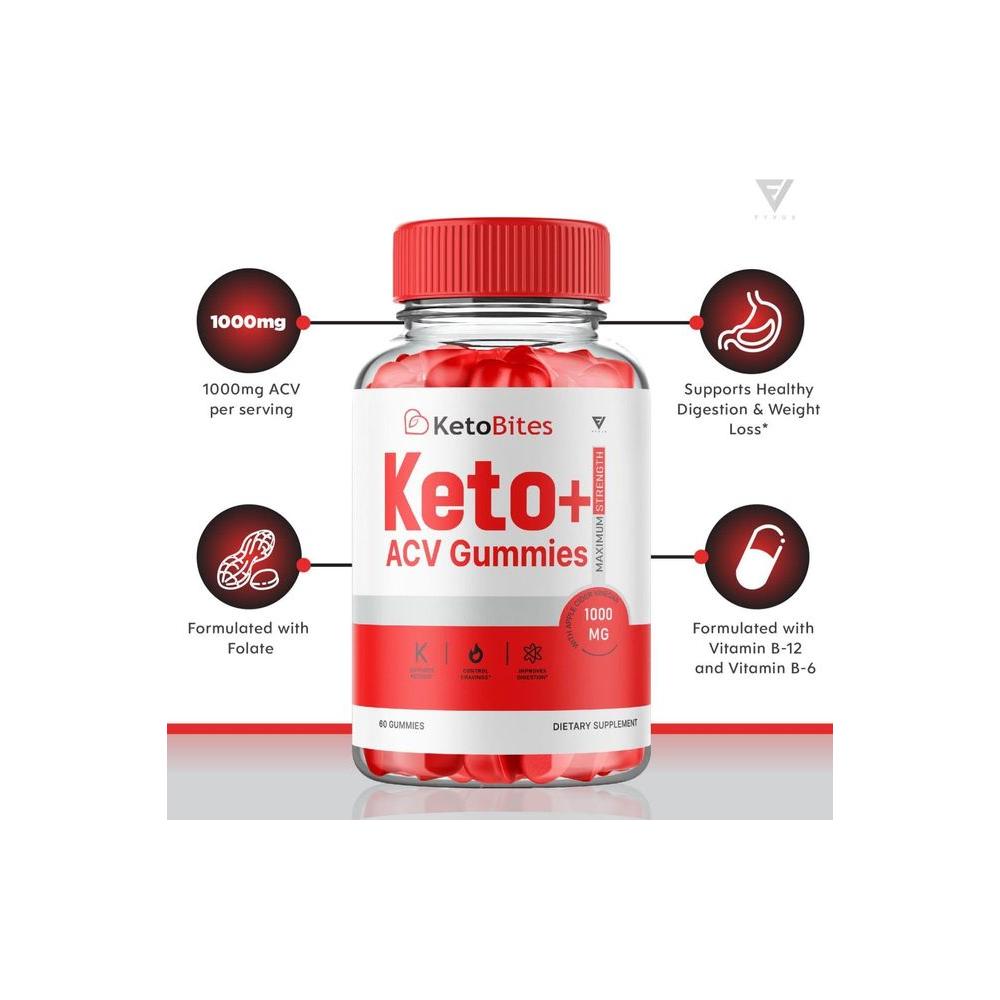 (2 Pack) Keto Bites ACV Gummies, KetoBites Keto ACV Gummies Advanced Weight Loss, Keto Bites 525 MG ACV - Keto Bites Gummies, Keto+Bites Apple Cider Vinegar Diet (120 Gummies) - Whlsome - Detox &amp; Cleanse