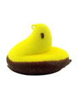 2 Pack Milk Chocolate Dipped Marshmallow Peeps Yellow Chicks 6 Count Total - Whlsome - Candies & Chocolates