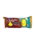 2 Pack Milk Chocolate Dipped Marshmallow Peeps Yellow Chicks 6 Count Total - Whlsome - Candies & Chocolates