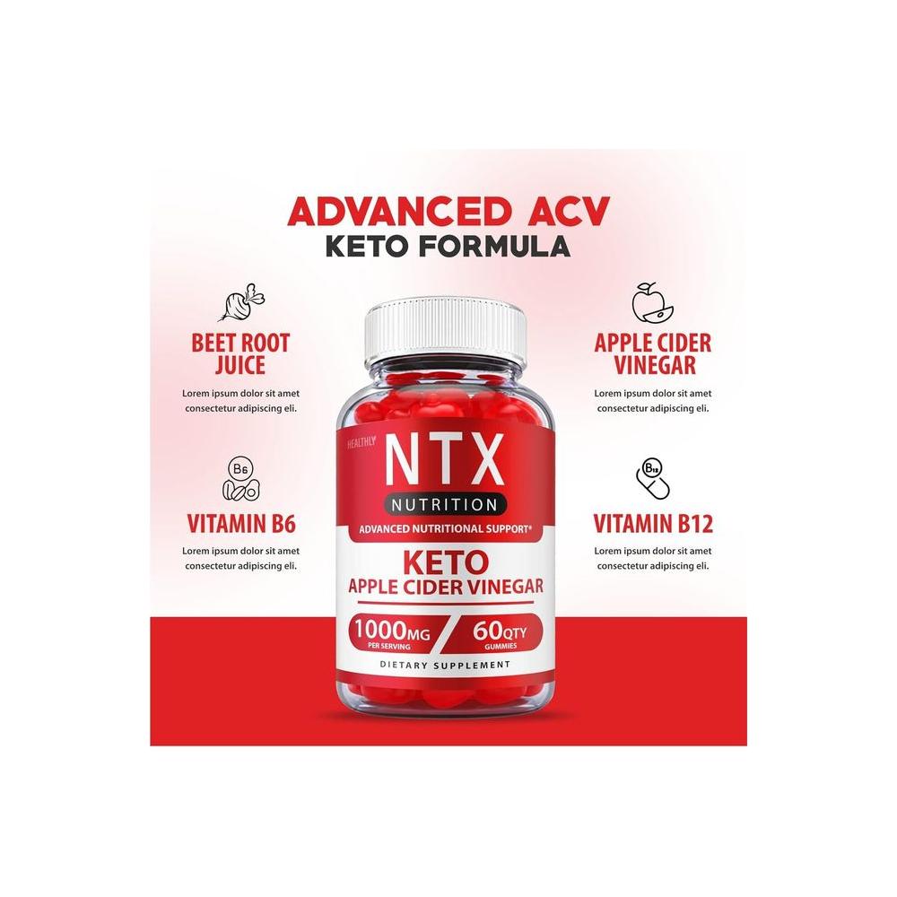 (2 Pack) Ntx Keto Gummies - 120 Gummies - Whlsome - Detox & Cleanse