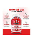 (2 Pack) Ntx Keto Gummies - 120 Gummies - Whlsome - Detox & Cleanse